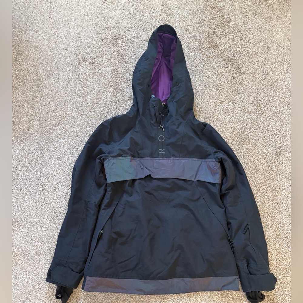 Roxy Black Iridescent Ski Jacket - image 1
